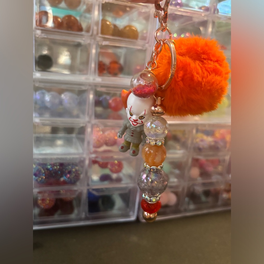 PENNYWISE - Handmade bag clip/keychain